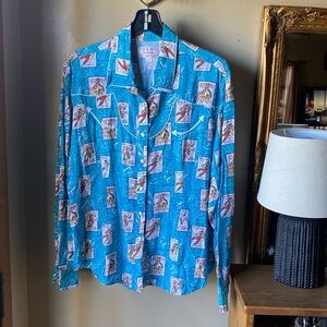 Western button down shirt